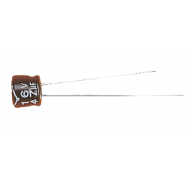 Condensador DIP 4.7uF 25V 20%