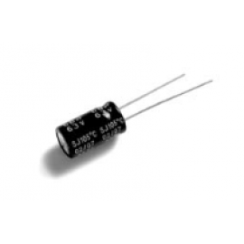 Condensador DIP 470uF 25VDC 20%