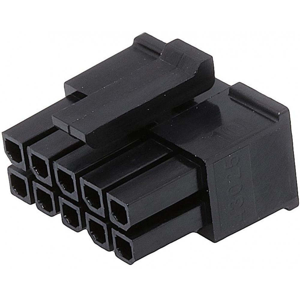 Conector Micro-fit fêmea 2x5 pinos 3mm Conector Micro-fit fêmea 2x5 pinos 3mm