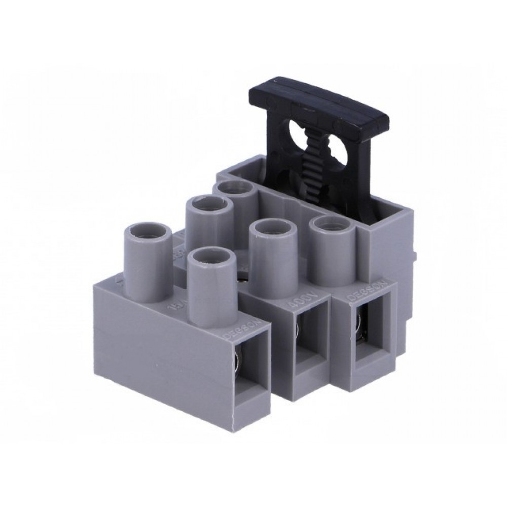 Bloco Terminal 3 posições 10mm