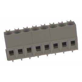 Bloco Terminal 8 polos 5mm