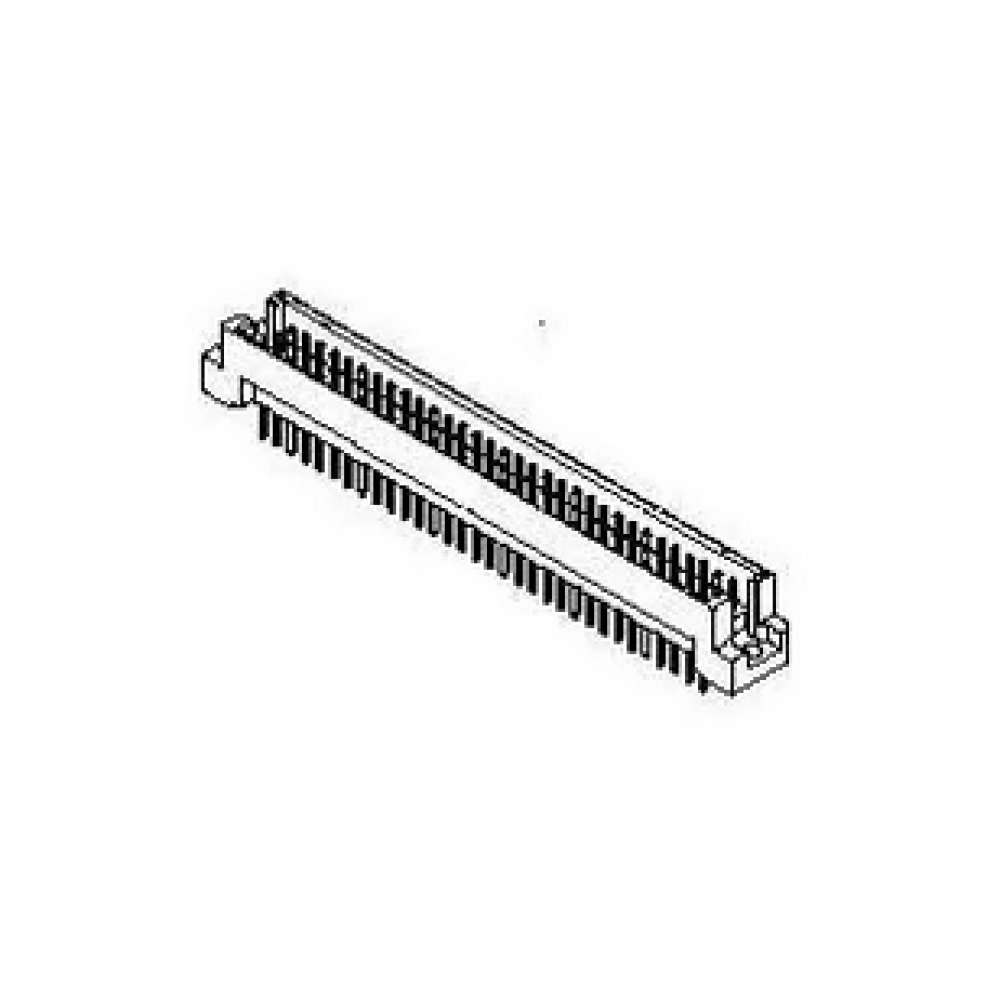 Conetor 64 pinos 2.54mm Macho
