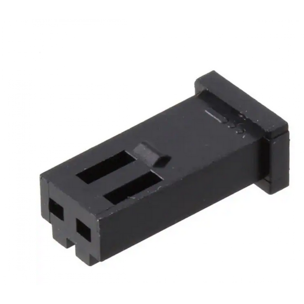 Carcaça p/ conetor 2 polos 2.54mm