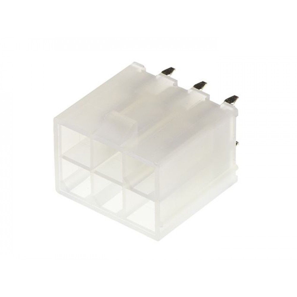 Ficha MOLEX 3x2 4.20mm 180º