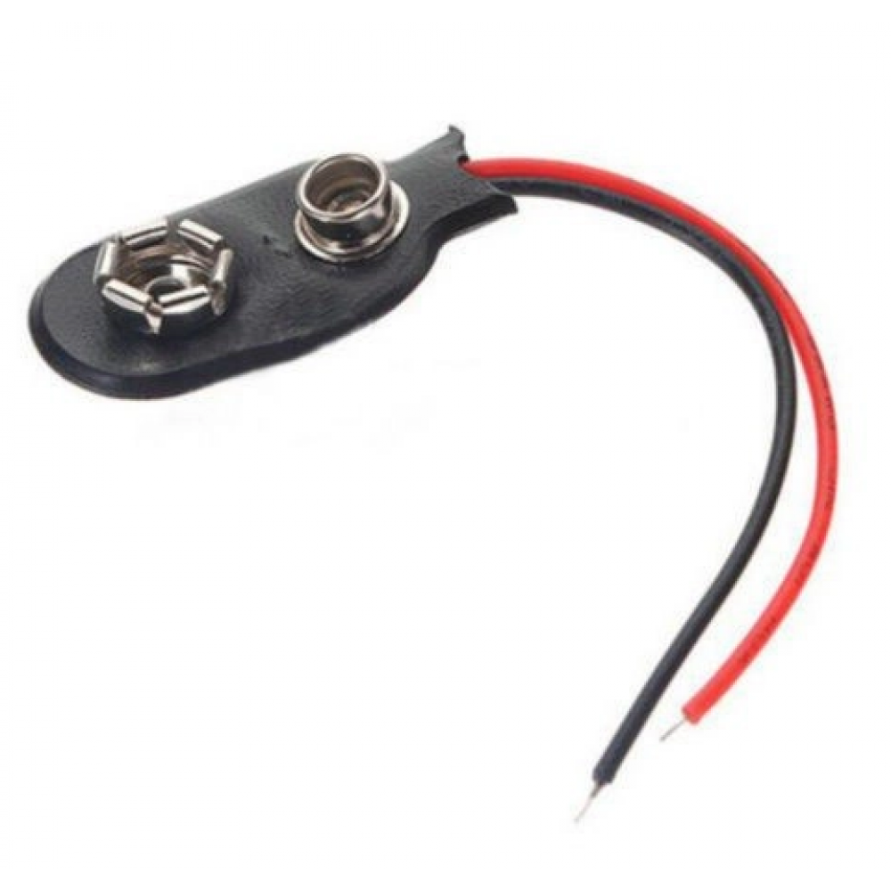 Socket p/ Pilha 9VDC