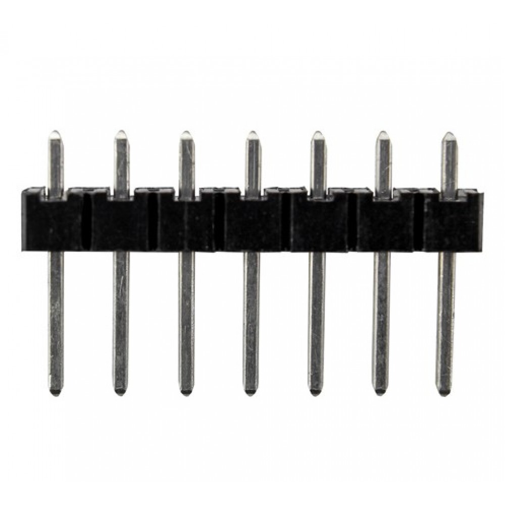Pin Header 1x7 2.54mm 180º