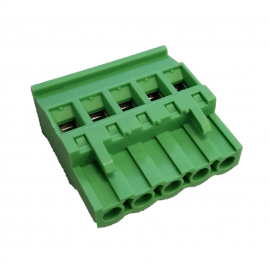 Bloco Terminal 5 polos 5.08mm