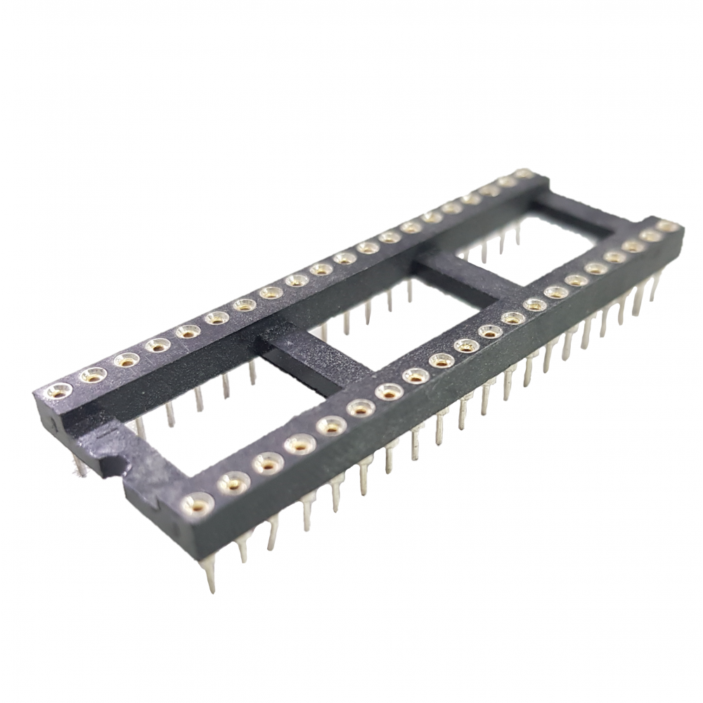 Socket 3 posições 40 pinos 