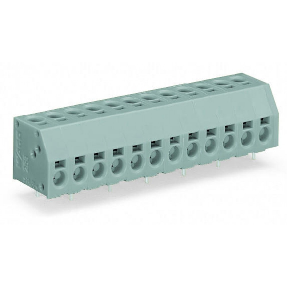 Bloco terminal 5 polos 5mm 90º