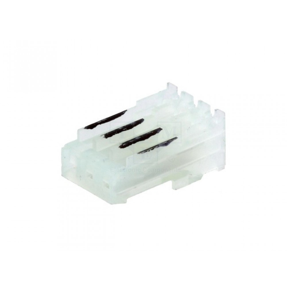 Conector de sinal fêmea 3 pinos 