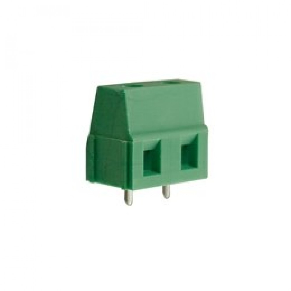 Bloco terminal 2 polos 7.5mm 90º