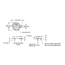 Suporte para pilha CR2032