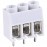 Bloco terminal 3 polos 5mm 90º