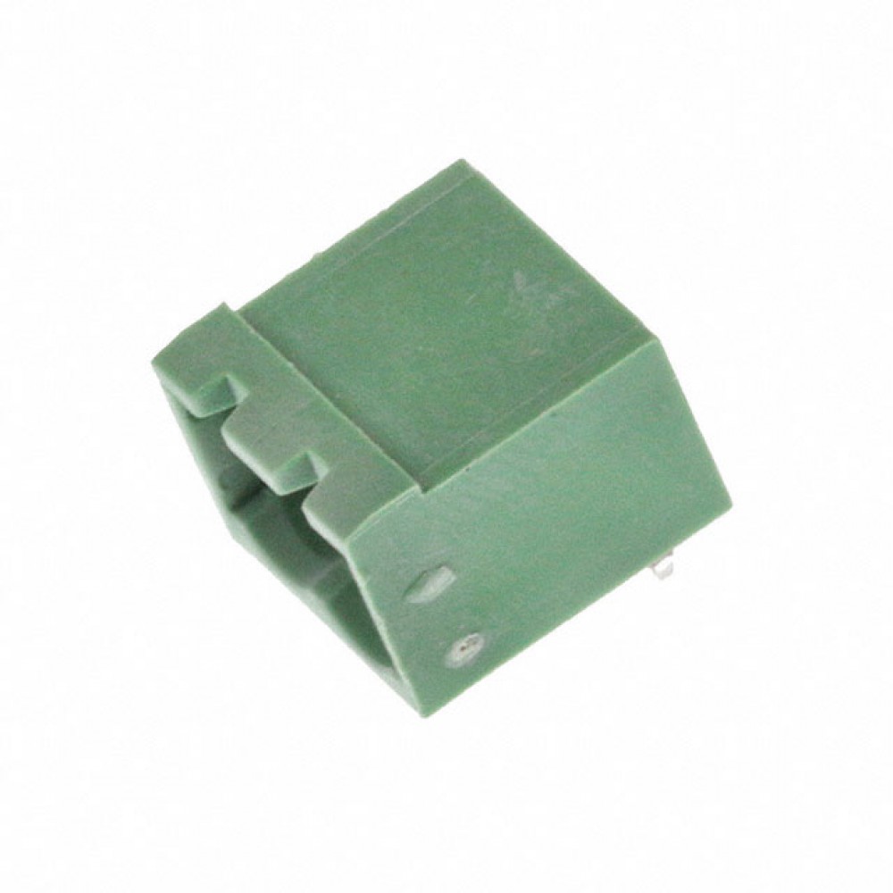 Bloco terminal 2 polos 5.08mm 90º