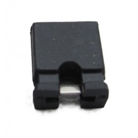 Mini Jumper fêmea 2.54mm 1x2  Mini Jumper fêmea 2.54mm 1x2