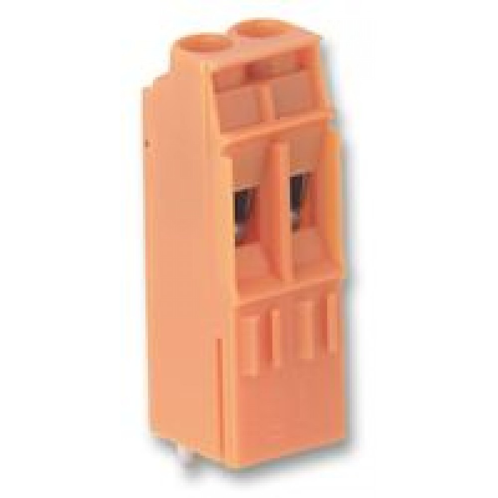 Bloco Terminal 2 polos 5.08mm 90º