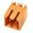 Bloco Terminal 3.5mm 2 pinos 180º