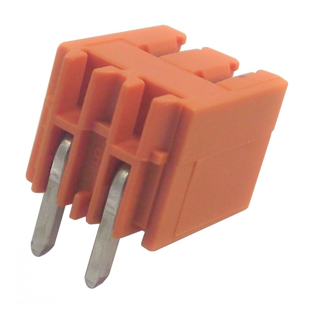 Bloco Terminal 1x2 5.08mm 90º Bloco Terminal 1x2 5.08mm 90º