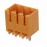 Bloco Terminal 3.5mm 3 pinos 180º