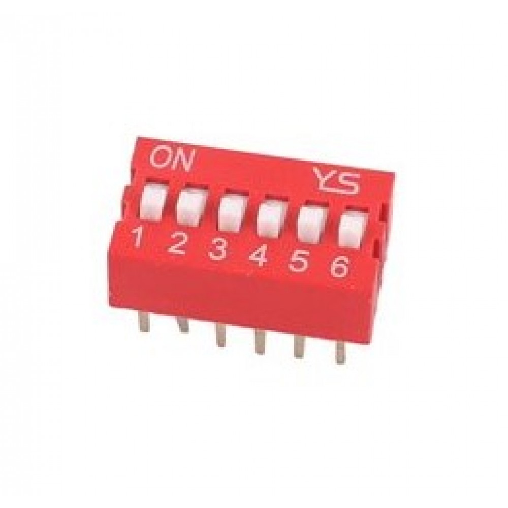 DIP Switch 6 posições