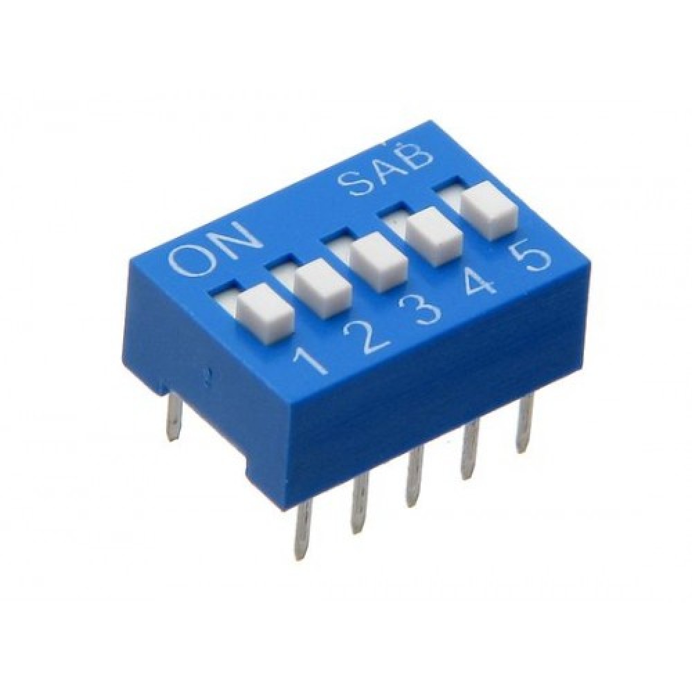 DIP Switch 5 posições
