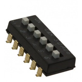 DIP SWITCH SMD 24VDC 25mA
