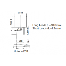 Fusível DIP 200mA 250VAC