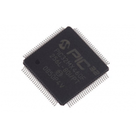 Microcontrolador SMD PIC32MX460F256L-80I/PT