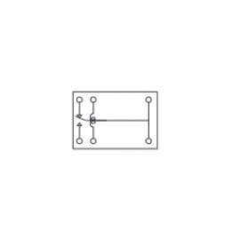 Relé DIP 5VDC 3A
