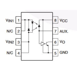 Acoplador ótico de saída lógicos